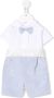 La Stupenderia Formele shirt set Blauw - Thumbnail 1