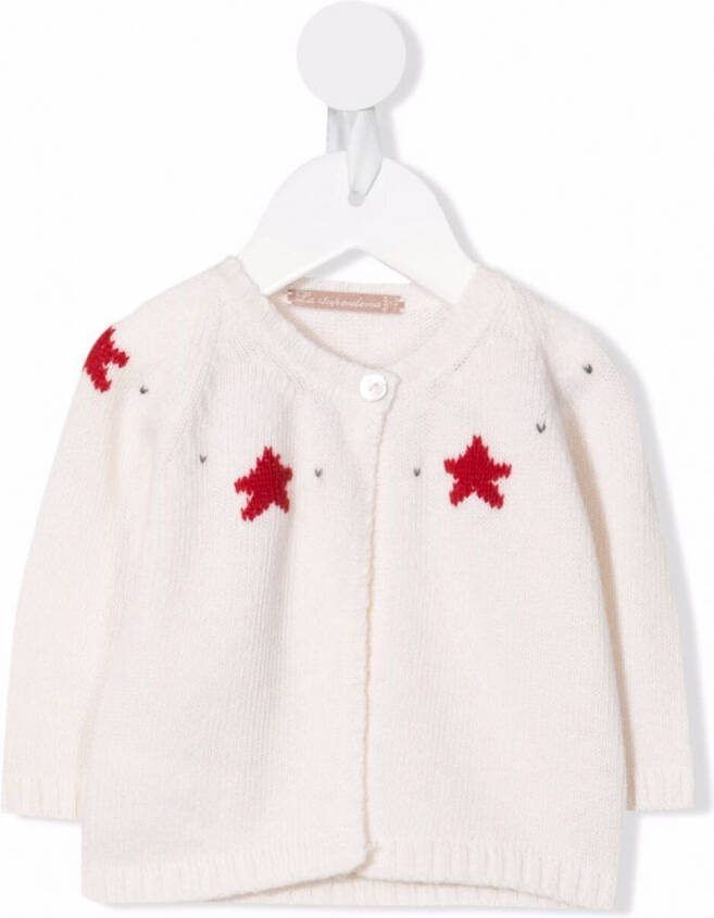 La Stupenderia Kasjmier vest Wit