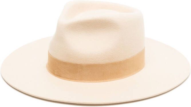 Lack Of Color Fedora hoed Beige