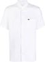 Lacoste Overhemd met korte mouwen Wit - Thumbnail 1