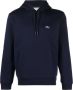Lacoste Hoodie met logopatch Blauw - Thumbnail 1