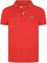 Lacoste Kids Katoenen poloshirt Rood - Thumbnail 1