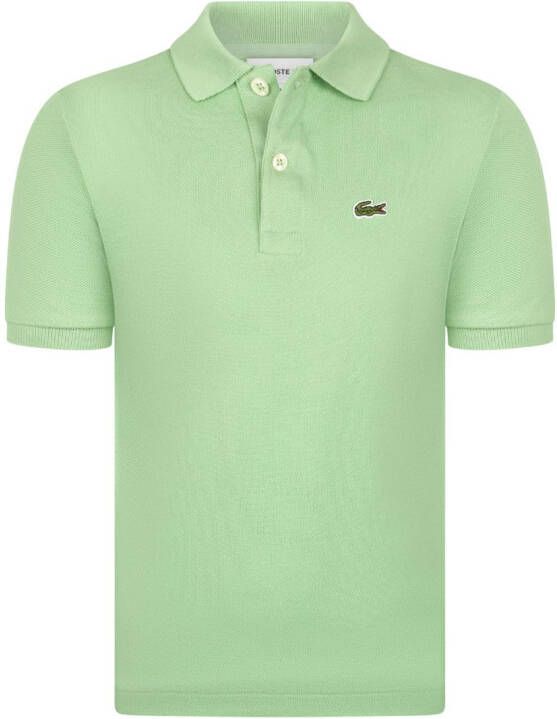 Lacoste Kids Poloshirt met logopatch Groen