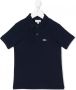 Lacoste Kids poloshirt met geborduurd logo Blauw - Thumbnail 1