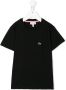 Lacoste Kids T-shirt met geborduurd logo Zwart - Thumbnail 1