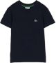 Lacoste Kids T-shirt met logopatch Blauw - Thumbnail 1