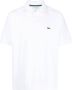 Lacoste T-shirt met logo-applicatie Wit - Thumbnail 1