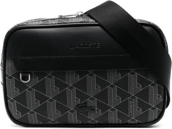 Lacoste Heuptas met logo-reliëf Zwart
