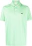 Lacoste Poloshirt met logopatch Groen - Thumbnail 1
