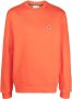 Lacoste Sweater met logopatch Oranje - Thumbnail 1