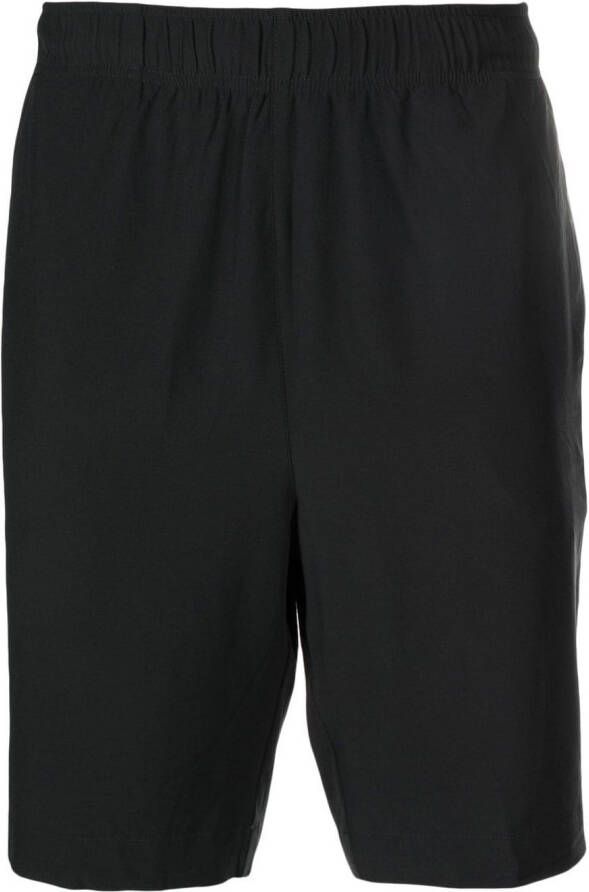 Lacoste Shorts met logoprint Zwart