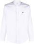 Lacoste Overhemd met logopatch Wit - Thumbnail 1
