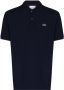 Lacoste Poloshirt met krokodillen-patch Blauw - Thumbnail 1