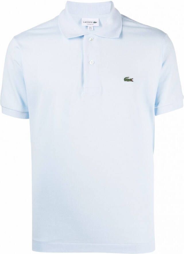 Lacoste Poloshirt met logopatch Blauw