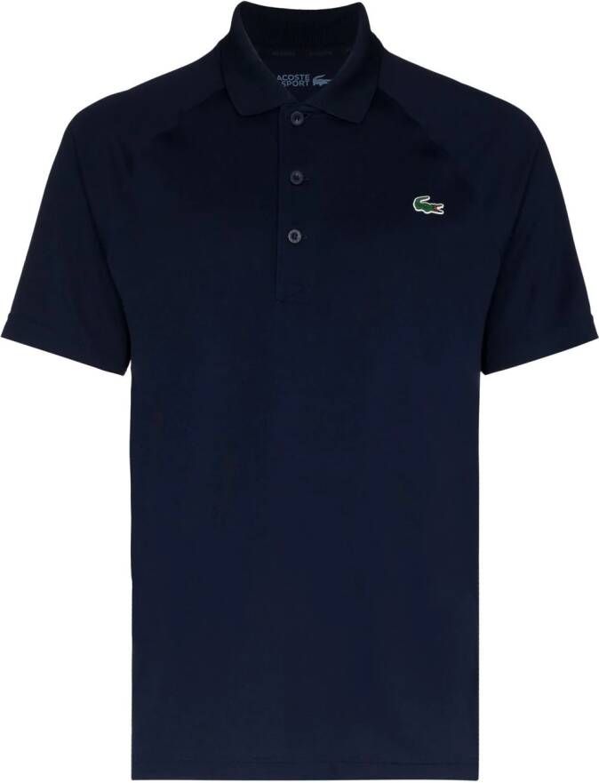 Lacoste Poloshirt met logopatch Blauw