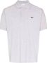 Lacoste Poloshirt met logopatch Grijs - Thumbnail 1