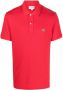 Lacoste Poloshirt met logopatch Rood - Thumbnail 1