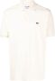 Lacoste Poloshirt met logopatch Wit - Thumbnail 1