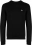 Lacoste Sweater met logo applicatie Zwart - Thumbnail 1
