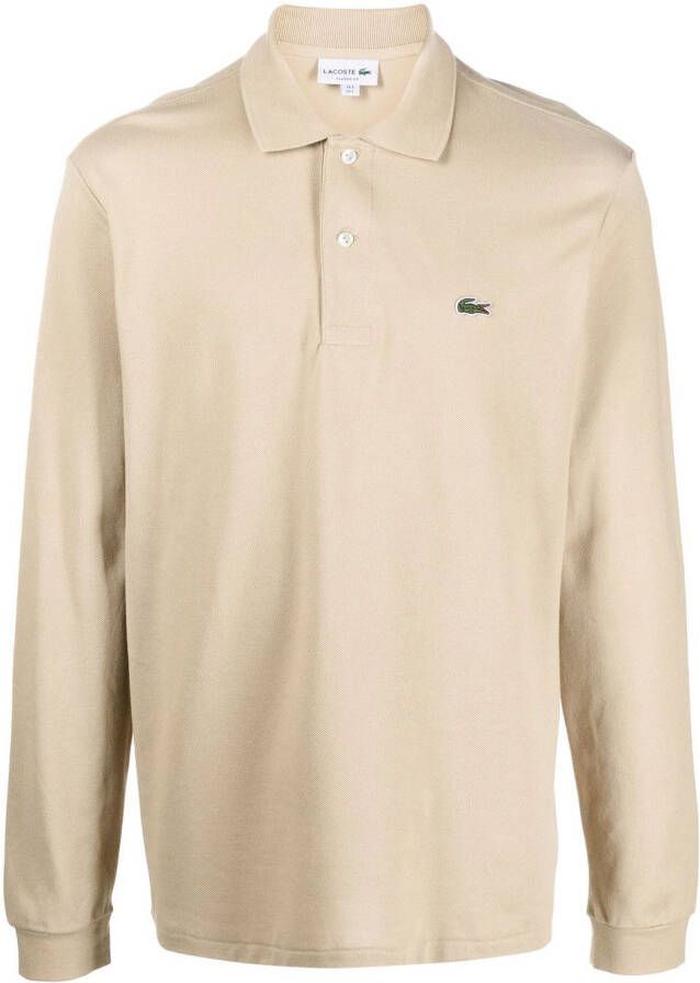 Lacoste T-shirt met lange mouwen Beige