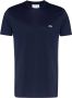 Lacoste T-shirt met logopatch Blauw - Thumbnail 1