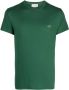 Lacoste T-shirt met logopatch Groen - Thumbnail 1