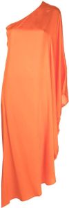 L'Agence Asymmetrische jurk Oranje