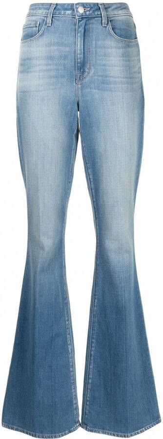 L'Agence Flared jeans Blauw
