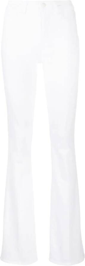 L'Agence Flared jeans Wit