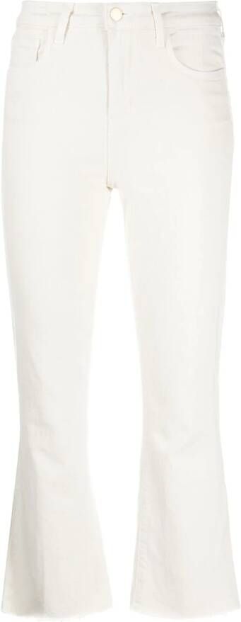 L'Agence Kick flare jeans Beige