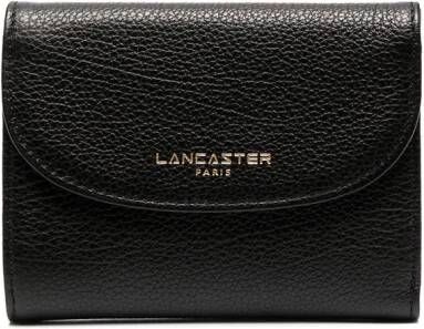 Lancaster Bewerkte portemonnee Zwart