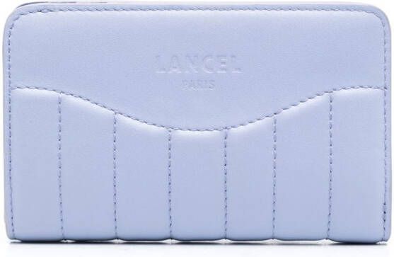 Lancel Compacte portemonnee Paars