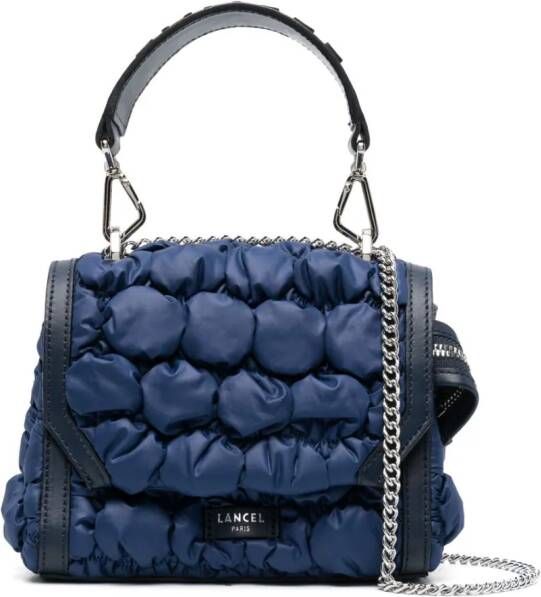 Lancel Leren tas Blauw