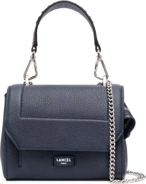 Lancel Ninon de kleine schoudertas Blauw