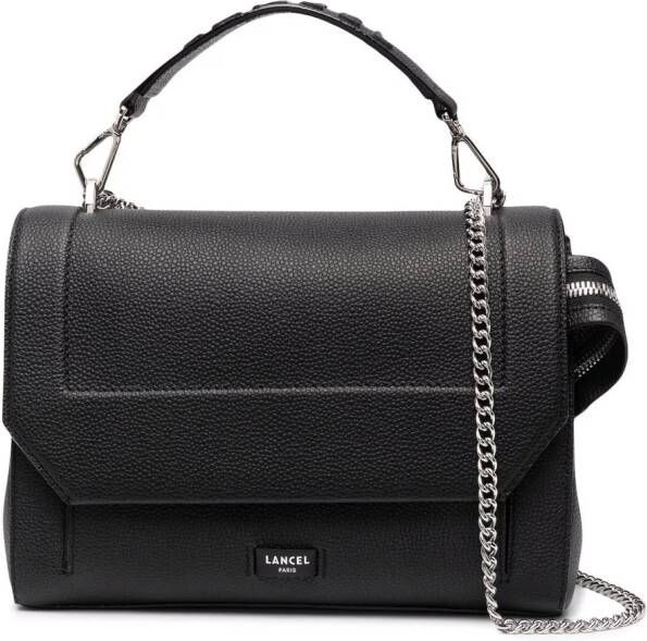 Lancel Ninon de leren shopper Zwart
