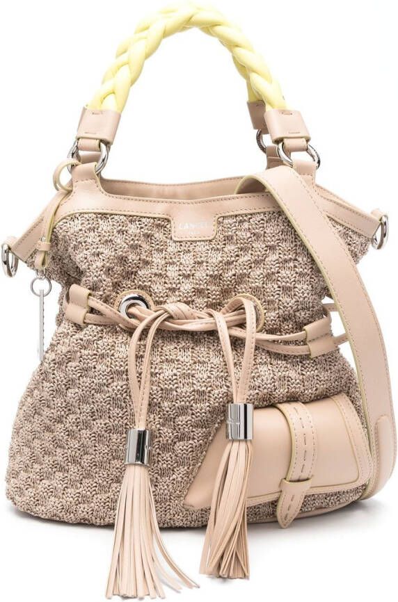 Lancel Premier Flirt medium bucket-tas Beige