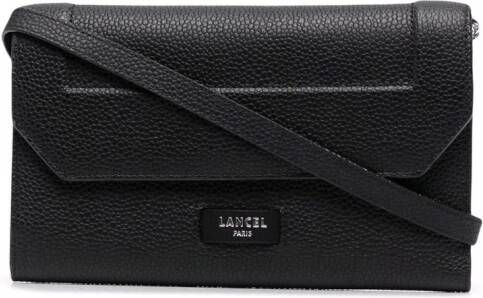 Lancel Schoudertas met afneembare band Zwart