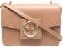 Lancel Schoudertas met logoplakkaat Beige - Thumbnail 1