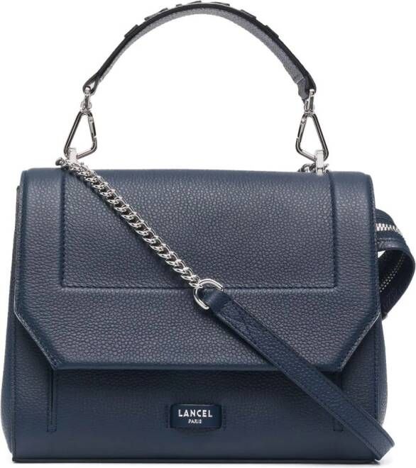 Lancel Shopper met logoprint Blauw