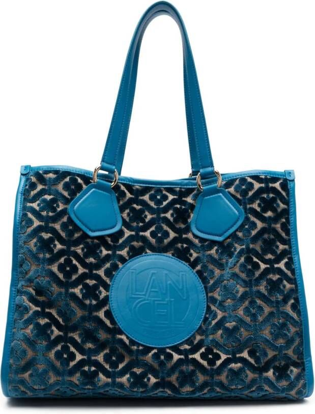 Lancel Summer grote shopper Blauw