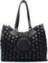 Lancel Summer shopper met bubbelpatroon Zwart - Thumbnail 1