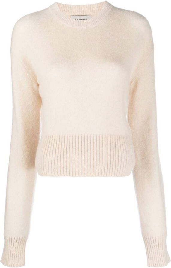 Laneus Cropped trui Beige