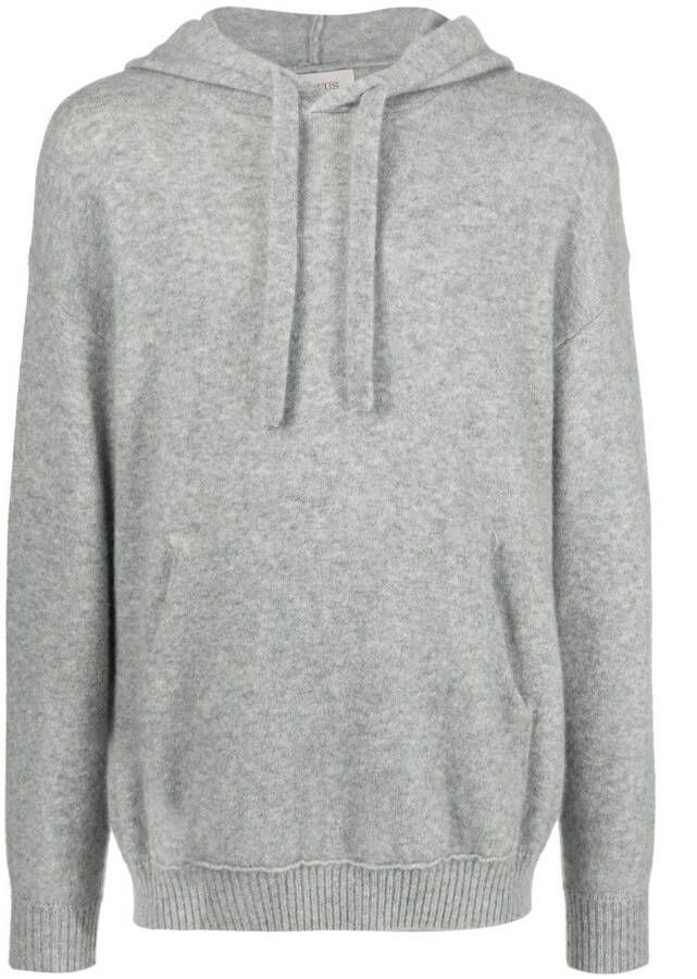 Laneus Hoodie met trekkoord Grijs