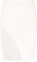 Laneus Asymmetrische midi-rok Wit - Thumbnail 1