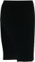 Laneus Asymmetrische midi-rok Zwart - Thumbnail 1