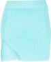 Laneus Asymmetrische mini-rok Blauw - Thumbnail 1