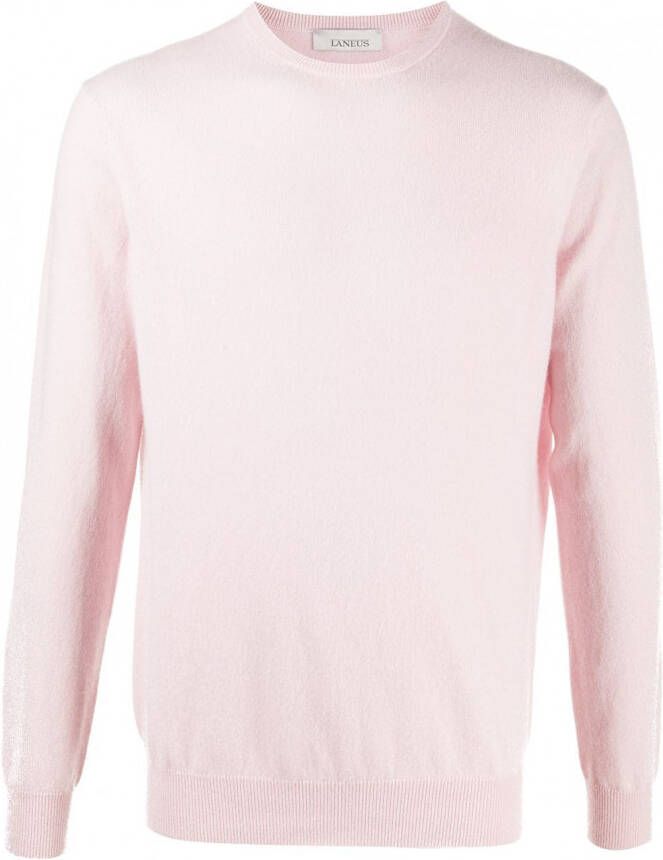 Laneus Trui met ronde hals Roze