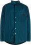 Lanvin Geplooid overhemd Blauw - Thumbnail 1