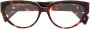 Lanvin Bril met schildpadschild design Bruin - Thumbnail 1