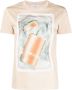 Lanvin T-shirt met print Beige - Thumbnail 1